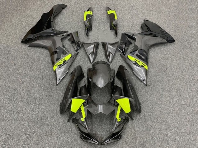 Carenados Moto Suzuki GSXR 600 / GSXR 750 2011-2024 - Gris Negro Neon Amarillo Baratos