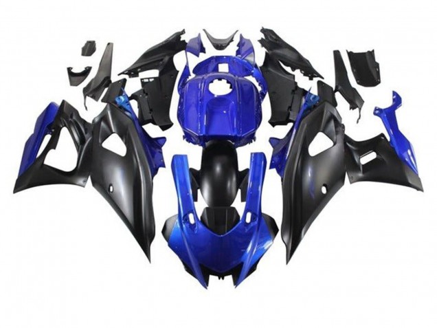 Carenados Moto Yamaha YZF R7 2021-2024 - Azul Negro Mate Baratos
