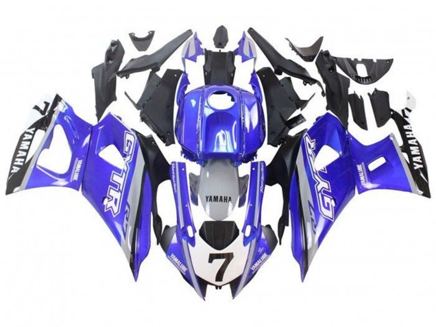 Carenados Moto Yamaha YZF R7 2021-2024 - Azul Gris Blanco GYTR Baratos