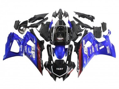 Carenados Moto Yamaha YZF R7 2021-2024 - Negro Azul Rojo Raya Baratos