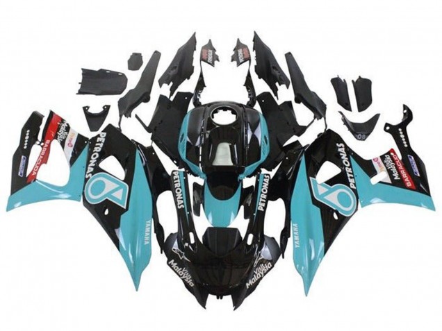 Carenados Moto Yamaha YZF R7 2021-2024 - Negro Azul Petronas Baratos