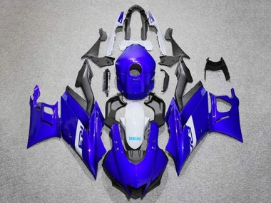 Carenados Moto Yamaha YZF R3/R25 2019-2021 - Azul Blanco Negro Mate Baratos