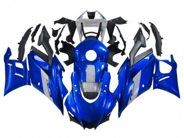 Carenados Moto Yamaha YZF R3/R25 2019-2021 - Azul Gris Negro Baratos