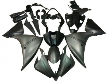 Carenados Moto Yamaha YZF 1000 R1 2009-2011 - Plata Negro Mate Baratos