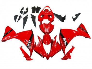 Carenados Moto Yamaha YZF 1000 R1 2009-2011 - Rojo Negro Raya Baratos