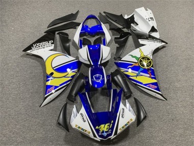 Carenados Moto Yamaha YZF 1000 R1 2009-2011 - Blanco Azul Amarillo Negro Sol Luna Baratos
