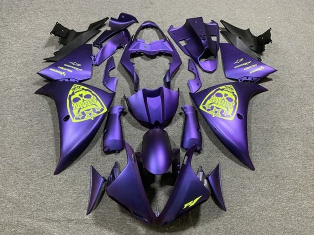 Carenados Moto Yamaha YZF 1000 R1 2012-2014 - Púrpura Neon Amarillo Baratos