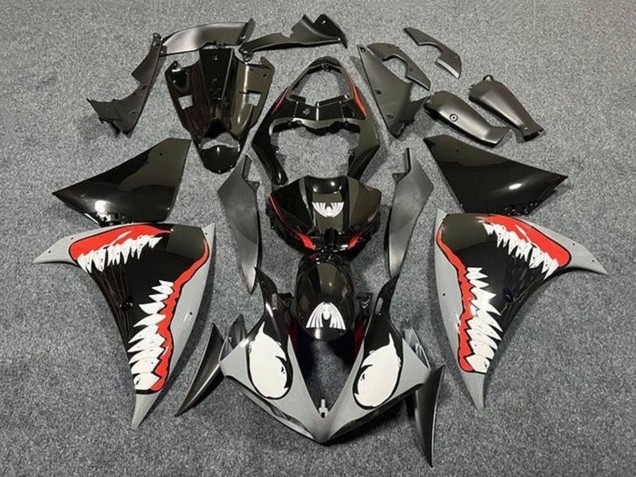 Carenados Moto Yamaha YZF 1000 R1 2012-2014 - Negro Brillante Blanco Rojo Tiburón Baratos