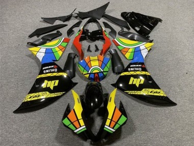 Carenados Moto Yamaha YZF 1000 R1 2012-2014 - Negro Brillante Amarillo Rojo Azul Verde HP RuedaColores Baratos