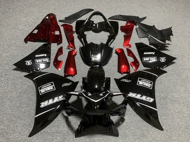 Carenados Moto Yamaha YZF 1000 R1 2012-2014 - Negro Brillante Rojo Blanco GYTR Yamalube QHLINS Baratos