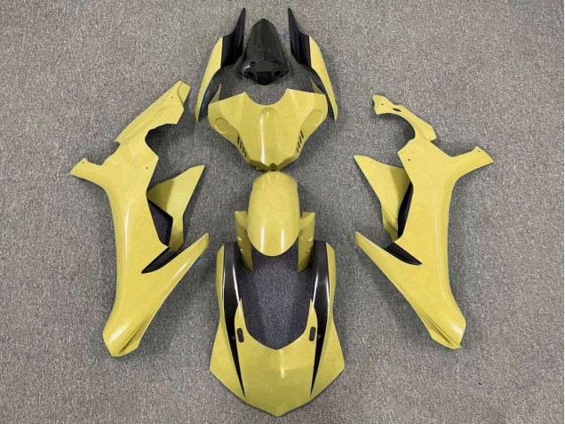 Carenados Moto Yamaha YZF 1000 R1 2015-2019 - Amarillo Negro Brillante Baratos