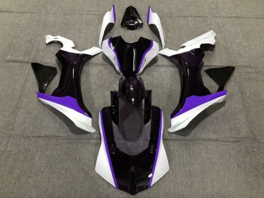Carenados Moto Yamaha YZF 1000 R1 2015-2019 - Blanco Negro Brillante Púrpura Baratos
