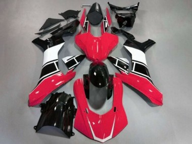 Carenado Moto Yamaha YZF 1000 R1 2015-2019 - Rojo Blanco Negro Brillante Baratos