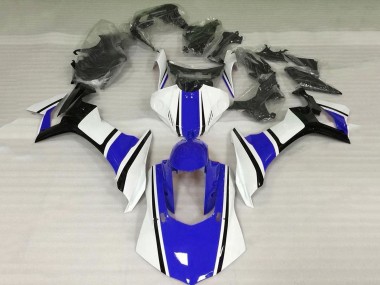 Carenado Moto Yamaha YZF 1000 R1 2015-2019 - Blanco Azul Negro Baratos