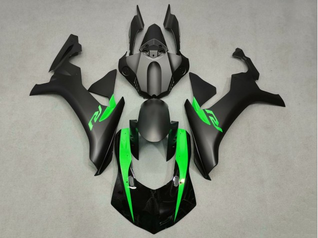 Carenados Moto Yamaha YZF 1000 R1 2015-2019 - Negro Mate Negro Brillante Verde Baratos