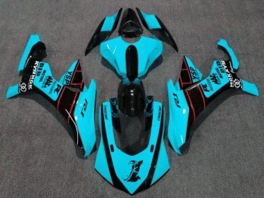 Carenados Moto Yamaha YZF 1000 R1 2015-2019 - Azul Negro Rojo Baratos