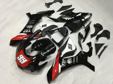Carenados Moto Yamaha YZF 1000 R1 2015-2019 - Negro Brillante Blanco Rojo ENEOS Motul YSP 99 Baratos