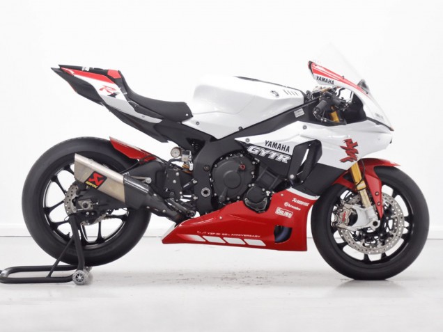 Carenados Moto Yamaha YZF 1000 R1 2020-2025 - Blanco Rojo GYTR Baratos