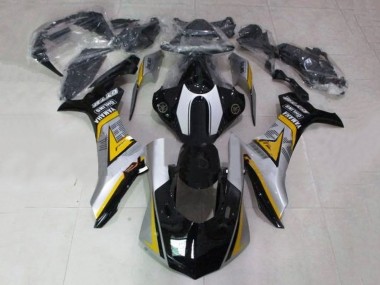 Carenado Moto Yamaha YZF 1000 R1 2020-2025 - Plata Amarillo Negro Brillante Baratos