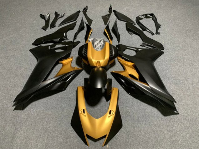 Carenados Moto Yamaha YZF 1000 R1 2020-2025 - Oro Negro Mate Baratos