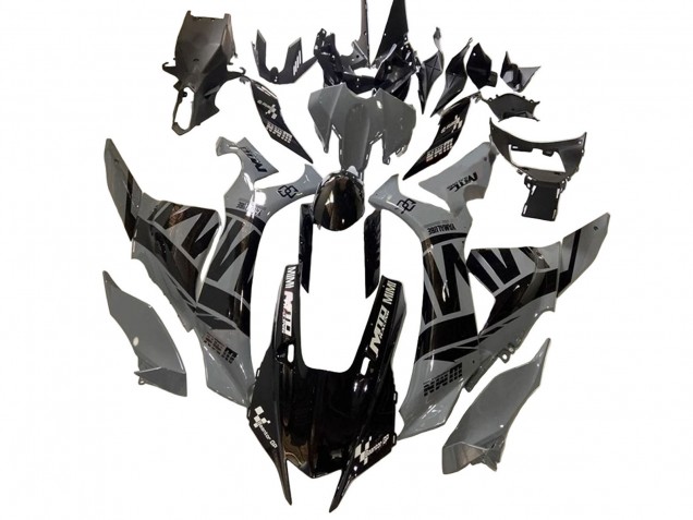 Carenados Moto Yamaha YZF 1000 R1 2020-2025 - Gris Negro Baratos