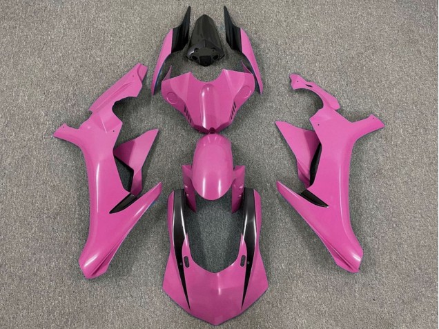 Carenados Moto Yamaha YZF 1000 R1 2020-2025 - Rosa Negro Brillante Baratos