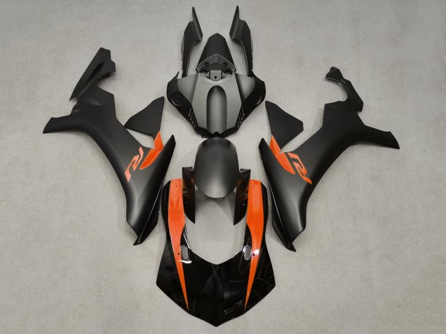 Carenados Moto Yamaha YZF 1000 R1 2020-2025 - Negro Brillante Negro Mate Naranja Baratos