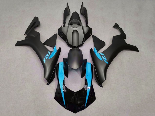 Carenados Moto Yamaha YZF 1000 R1 2020-2025 - Negro Brillante Negro Mate Azul Claro Baratos