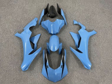 Carenados Moto Yamaha YZF 1000 R1 2020-2025 - Azul Claro Negro Brillante Baratos