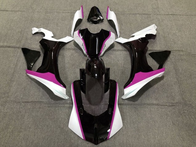 Carenados Moto Yamaha YZF 1000 R1 2020-2025 - Blanco Rosa Negro Brillante Baratos