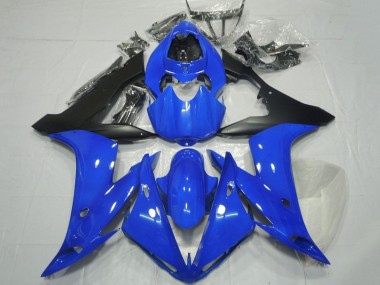 Carenado Moto Yamaha YZF 1000 R1 2004-2006 - Azul Negro Mate Baratos