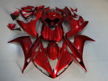 Carenados Moto Yamaha YZF 1000 R1 2004-2006 - Rojo Caramelo Baratos