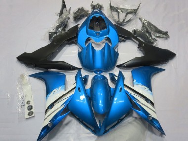Carenados Moto Yamaha YZF 1000 R1 2004-2006 - Azul Claro Blanco Negro Mate Baratos