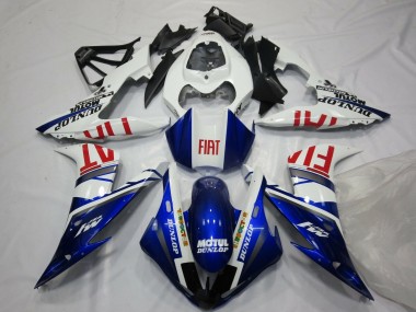 Carenados Moto Yamaha YZF 1000 R1 2004-2006 - Blanco Azul Rojo Fiat Baratos