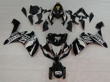 Carenados Moto Yamaha YZF 1000 R1 2007-2008 - Blanco Negro Fiat Baratos