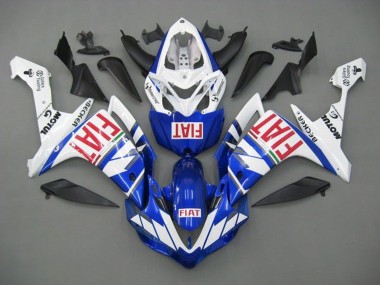 Carenados Moto Yamaha YZF 1000 R1 2007-2008 - Blanco Azul Rojo Fiat Baratos