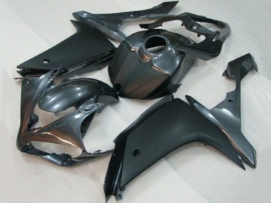 Carenado Moto Yamaha YZF 1000 R1 2007-2008 - Plata Oscuro Negro Mate Baratos