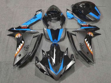 Carenados Moto Yamaha YZF 1000 R1 2007-2008 - Negro Brillante Azul Plata Naranja Blanco Tiburón Baratos