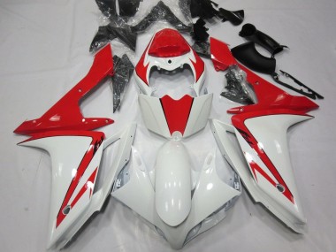 Carenado Moto Yamaha YZF 1000 R1 2007-2008 - Blanco Rojo Baratos