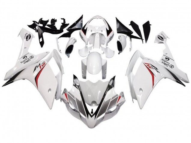Carenado Moto Yamaha YZF 1000 R1 2007-2008 - Blanco Rojo Negro Raya Baratos