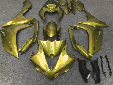 Carenados Moto Yamaha YZF 1000 R1 2007-2008 - Amarillo Olive Baratos