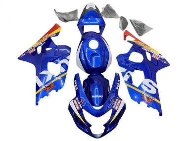 Carenados Moto Suzuki GSXR 600 / GSXR 750 2004-2005 - Azul Blanco Amarillo Rojo Baratos