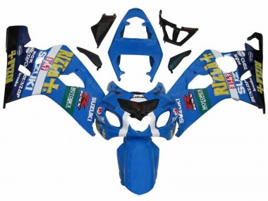 Carenados Moto Suzuki GSXR 600 / GSXR 750 2004-2005 - Azul Verde Negro Amarillo Rizla Baratos