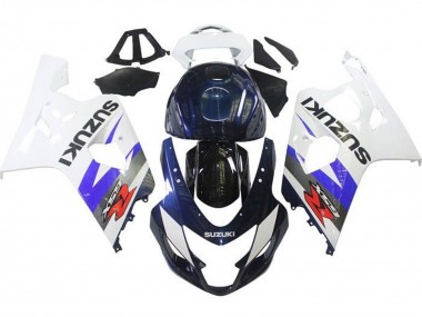 Carenados Moto Suzuki GSXR 600 / GSXR 750 2004-2005 - Blanco Azul Negro Rojo Baratos