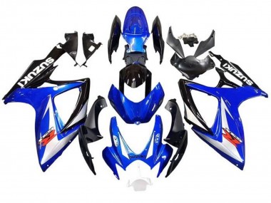 Carenados Moto Suzuki GSXR 600 / GSXR 750 2006-2007 - Azul Blanco Negro Rojo Baratos