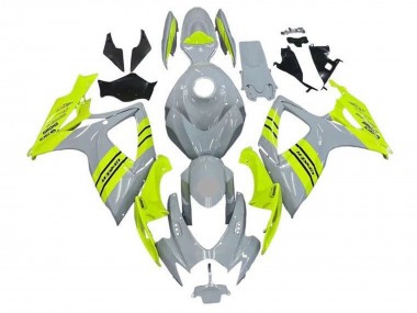 Carenados Moto Suzuki GSXR 600 / GSXR 750 2006-2007 - Gris Neon Amarillo Baratos