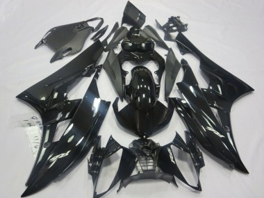 Carenados Moto Yamaha YZF R6 2006-2007 - Negro Brillante Negro Mate Baratos
