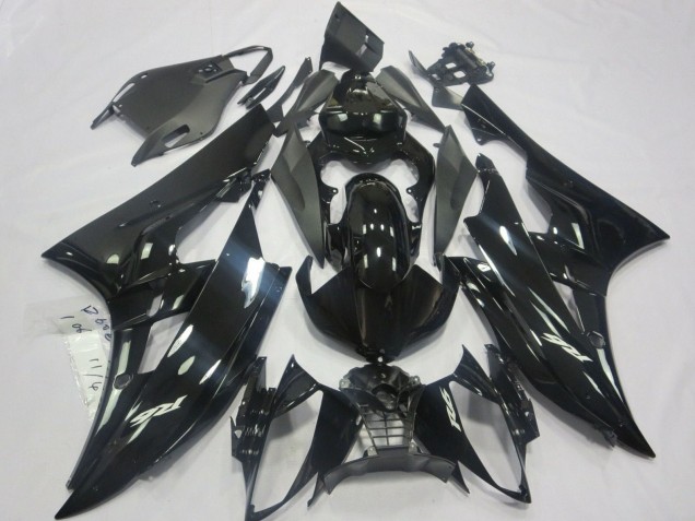 Carenados Moto Yamaha YZF R6 2006-2007 - Negro Brillante Negro Mate Baratos