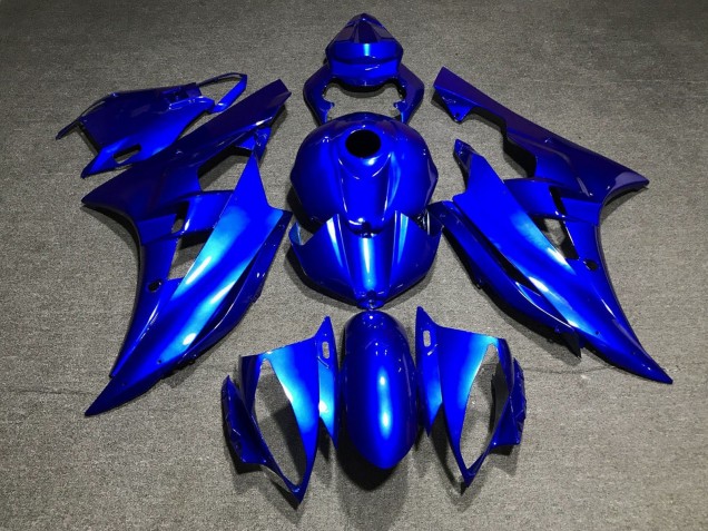 Carenado Moto Yamaha YZF R6 2006-2007 - Azul Baratos