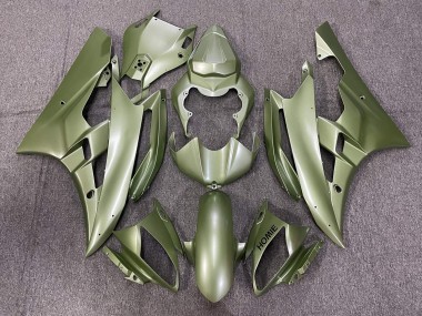 Carenados Moto Yamaha YZF R6 2006-2007 - Verde Oliva Baratos